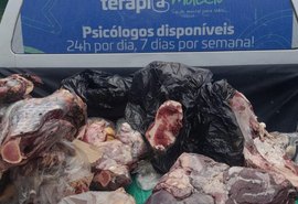 Vigilância apreende 320 kg de carnes impróprias em supermercado de Maceió