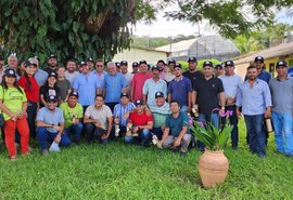 Membros de associações rurais do município de Viçosa visitam Pindorama para conhecer os benefícios do WDG