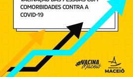 Maceió se torna a primeira capital do Brasil a concluir a vacinação de pessoas com comorbidades