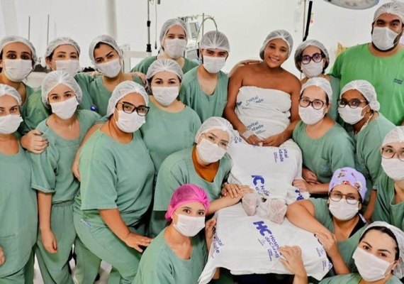 Maceió registra primeiro parto de trigêmeos no Hospital da Cidade
