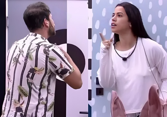 'Vai lá, plantinha': Gustavo provoca Larissa durante briga