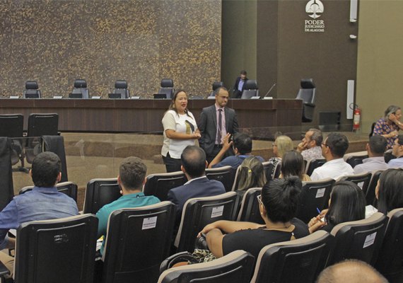 Estudantes de Direito da FAMA fazem visita técnica ao TJAL