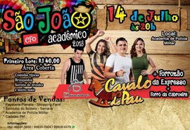 Polícia Militar promove o tradicional São João Acadêmico no próximo dia 14