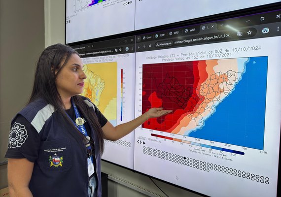Fim de semana terá variação de nebulosidade e possibilidade de chuvas em Alagoas