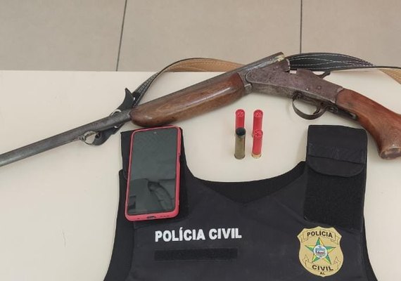 Homem ameaça de morte ex-companheira e é preso no interior de Alagoas