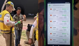 Ambulante é preso após usar cartão perdido e gastar R$ 700 em Maceió