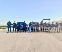 Operação conjunta entre PMs de Alagoas e Sergipe prende suspeito de homicídio em Pão de Açúcar