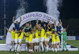 Seleção feminina goleia Paraguai e conquista penta em Sul-Americano Sub17