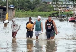 Chuvas deixam quase 3 mil pessoas fora de casa em 16 municípios de Alagoas