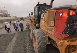 Obra do Viaduto da PRF entra na fase final