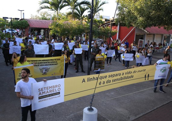 Setembro Amarelo: caminhada pede por atenção à vida