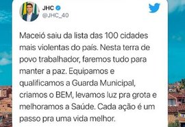Após JHC comemorar melhorias, Renan Filho afirma que resultados foram anteriores ao mandato do prefeito