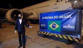 Insumos para a produção de 8,6 milhões de vacinas chegam ao Brasil