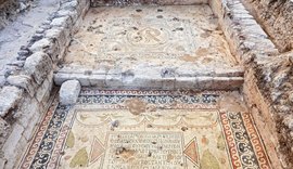 Mosaico de 1.700 anos é encontrado em antiga cidade da Turquia