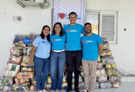 Instituto que fornece atendimentos médicos gratuitos recebe doação do Alagoas Sem Fome