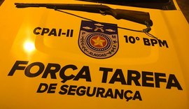 PM apreende armas, drogas e recupera veículo durante ações