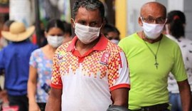 Alagoas tem 92.951 casos da Covid-19 e 2.304 óbitos