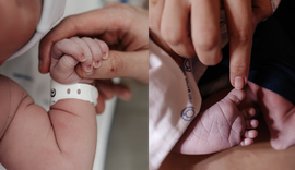 Após gravidez secreta, Alanzoka e Maethe anunciam nascimento do filho
