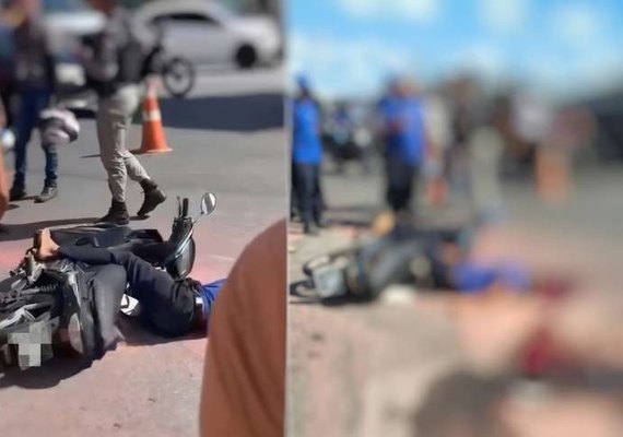 Motociclista morre no HGE após ser baleado na cabeça em Maceió