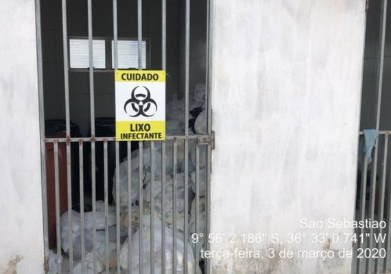 Hospital Municipal de São Sebastião é autuado por armazenamento indevido