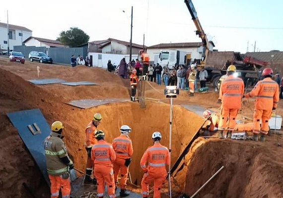 Morre criança de oito anos resgata após cair dentro de buraco
