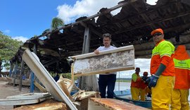 Ação retira 150 toneladas de resíduos da Lagoa Mundaú, em Maceió