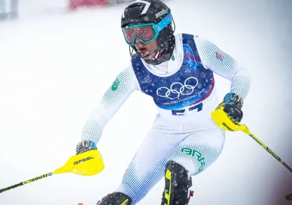 Jogos de Inverno: Brasil encerra campanha histórica no esqui alpino
