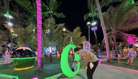 Vila das Crianças transforma praça na orla de Maceió em espaço de diversão gratuito