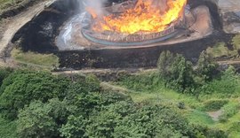 Veja fotos e vídeos do incêndio que atingiu a Usina Caeté