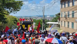 Vítimas da Braskem fazem novo protesto por resoluções imediatas, nesta quarta (13), em Maceió