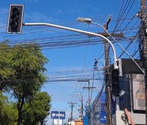 Série de furtos de cabos e equipamentos de trânsito é registrada em Maceió