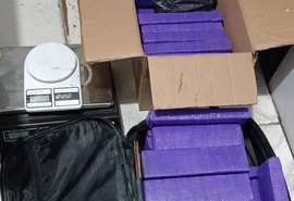 Homem é preso com mais de 27 kg de droga e moto roubada em Maceió