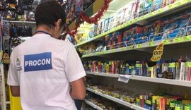 Materiais escolares tiveram reajuste de 5%, diz Procon Maceió