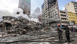 Bombeiros encontram 2º corpo nos escombros do prédio que desabou em SP