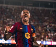 Raphinha sonha em renovar contrato e se aposentar no Barcelona