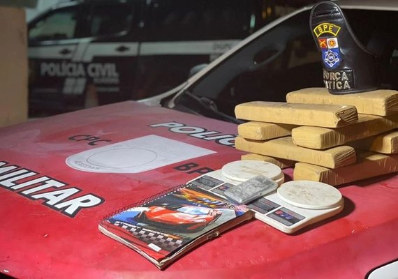 Polícia apreende mais de 8kg de maconha enterrados em mata do bairro do São Jorge