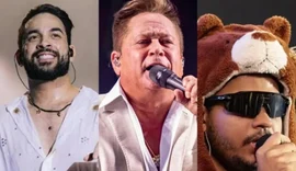 Leonardo, Henry e Mikael agitam bastidores do São João de Arapiraca