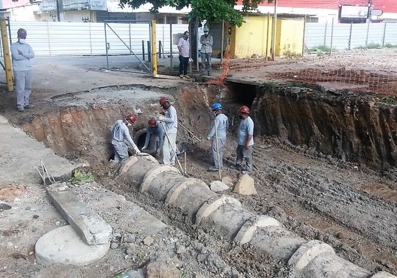 Braskem e Prefeitura segue com mutirão de limpeza nos bairros do Pinheiro e Mutange