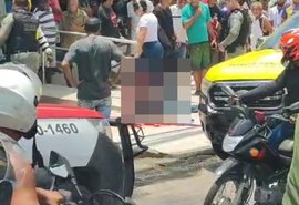 Homem sofre tentativa de homicídio em via principal do Jacintinho