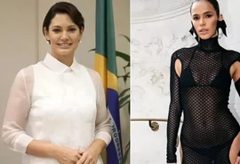 Bruna Marquezine reage após ser chamada de 'feia e vulgar' por Michelle Bolsonaro