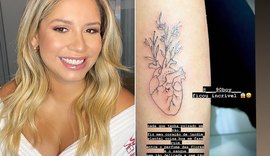 Marília Mendonça mostra nova tatuagem e explica significado