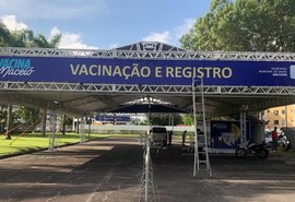 Dois novos pontos de vacinação começam a funcionar nesta sexta (12), em Maceió