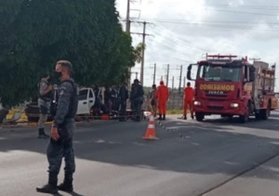 Três pessoas morrem e duas ficam feridas em acidente de carro na AL-110