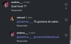 Questionamento de alunos