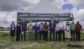 Programa Arapiraca Verde é lançado com o plantio de 2 mil mudas nativas