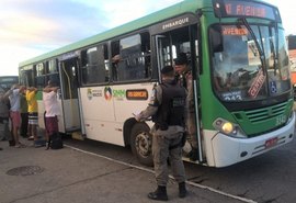 Maceió registra um assalto a ônibus nos últimos cinco meses