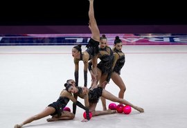 Brasil conquista bronze e garante vaga na ginástica rítmica em 2028