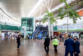 Fluxo de passageiros sobe 9,20% no Aeroporto Zumbi dos Palmares