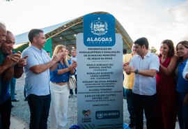 Governador inaugura obra do Minha Cidade Linda em Jequiá da Praia