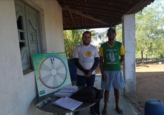 CPLA realiza assistência técnica com cooperados de Jacaré dos Homens